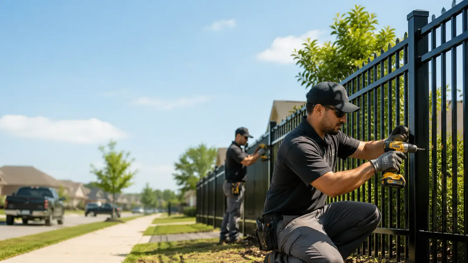 Metal Fence Installation in Goodfellow Afb, TX